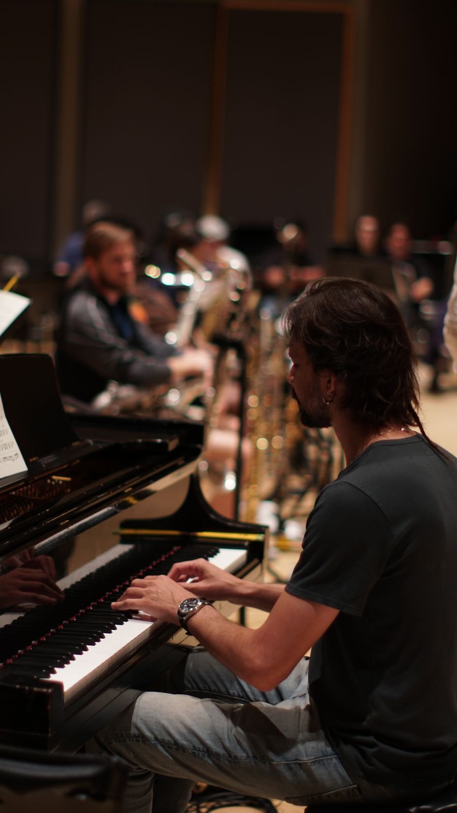 Ensaio com a Big Band da Jazz at Lincoln Center