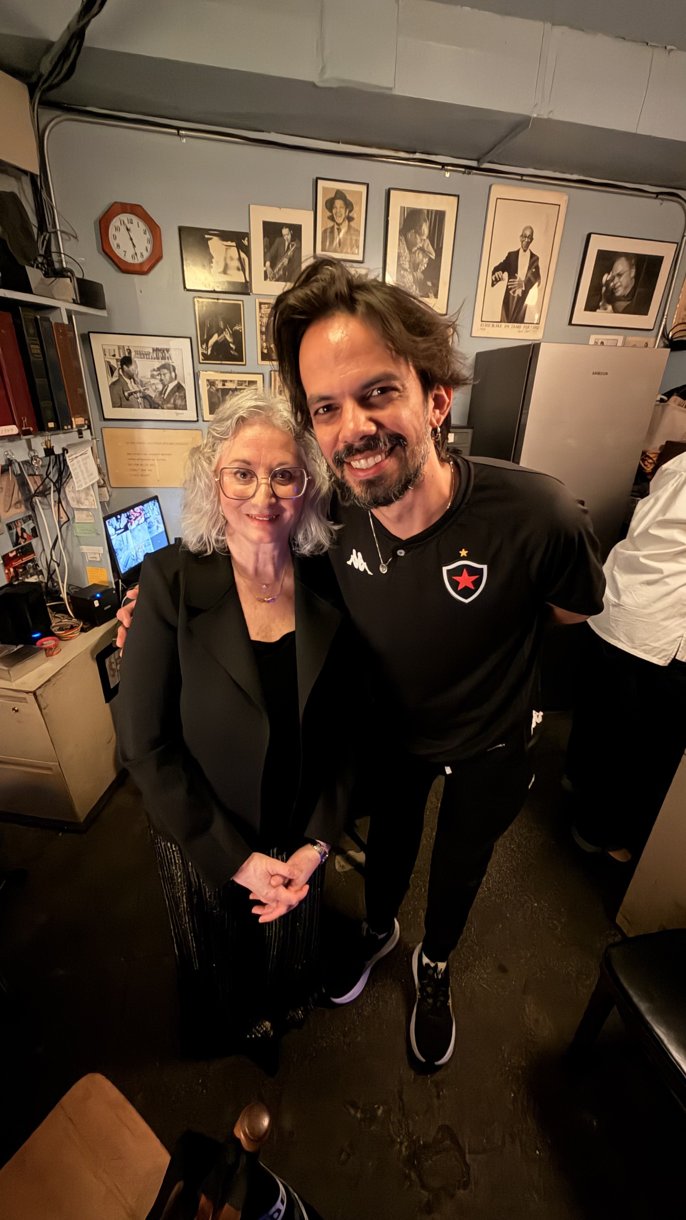 Salomão Soares com Renée Rosnes no Village Vanguard